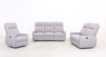 Lalas - Recliner Chair (Light Grey Fabric) - 47893