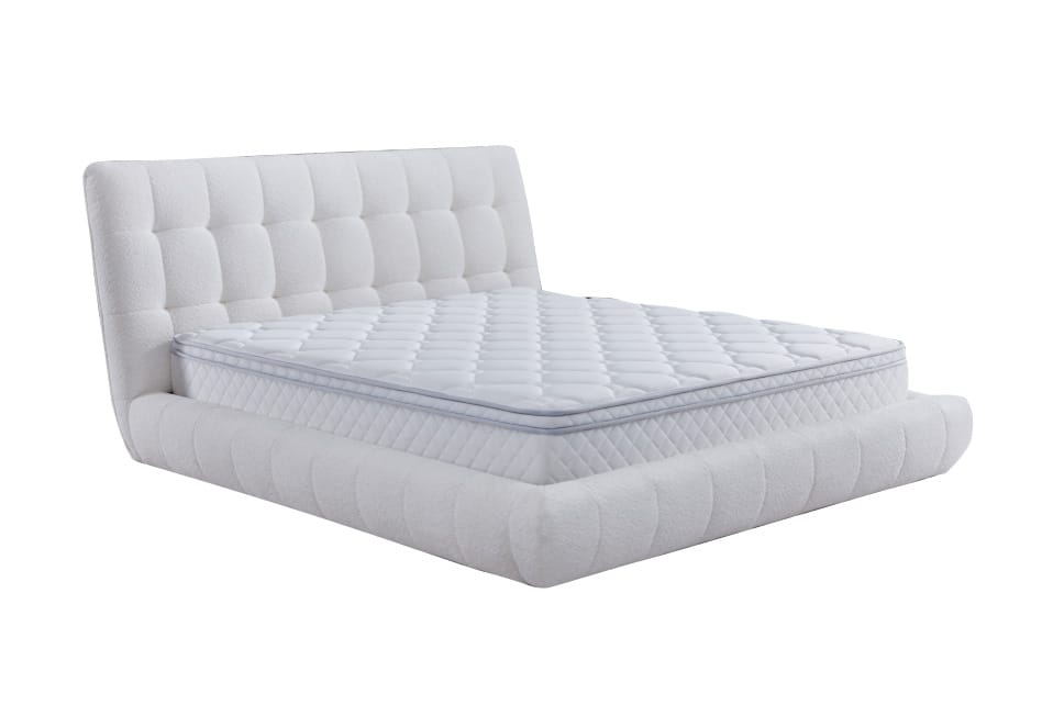 MB-B061 Queen Bed Oslo Ivory