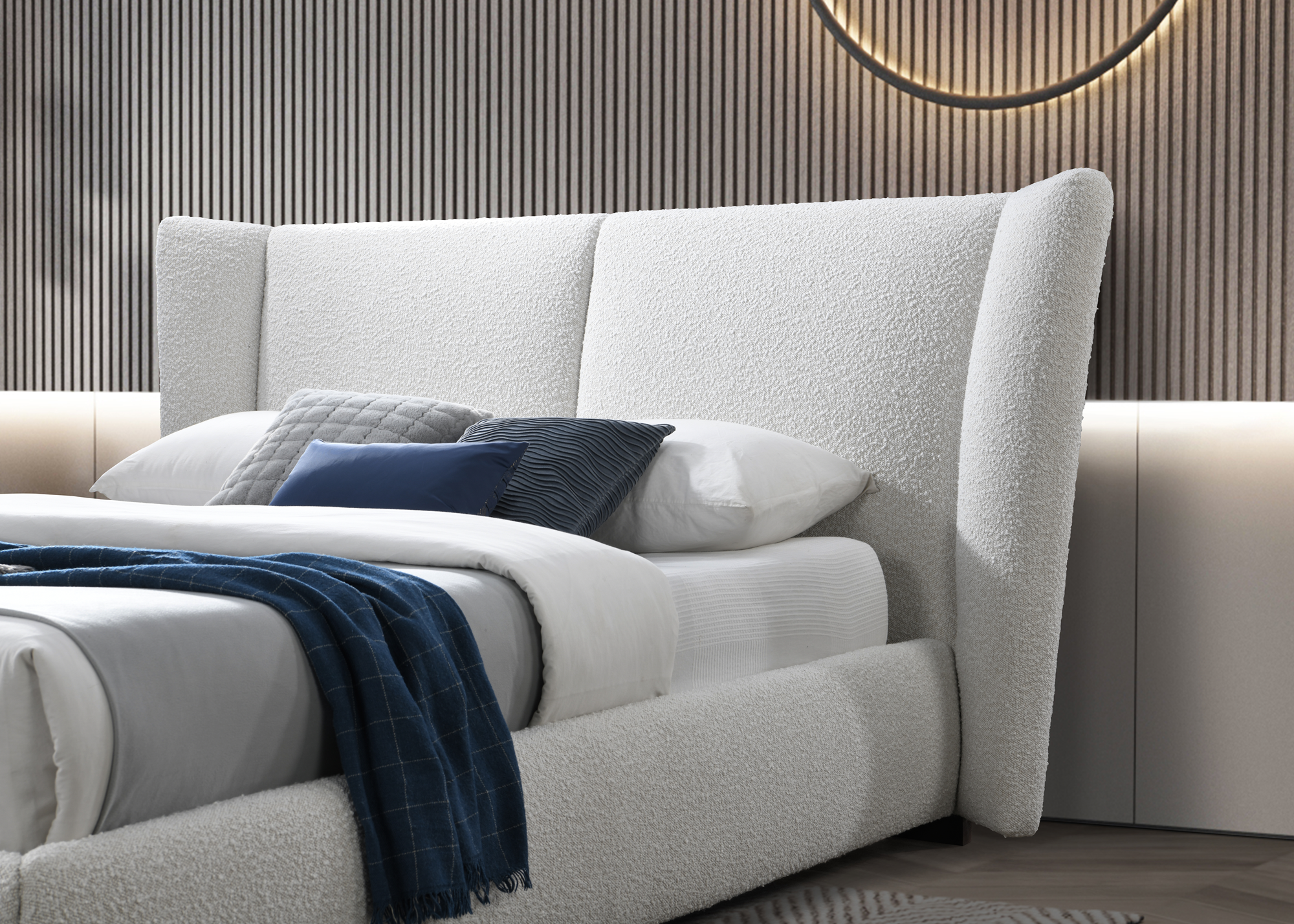 MARTINA Queen Bed Sand F