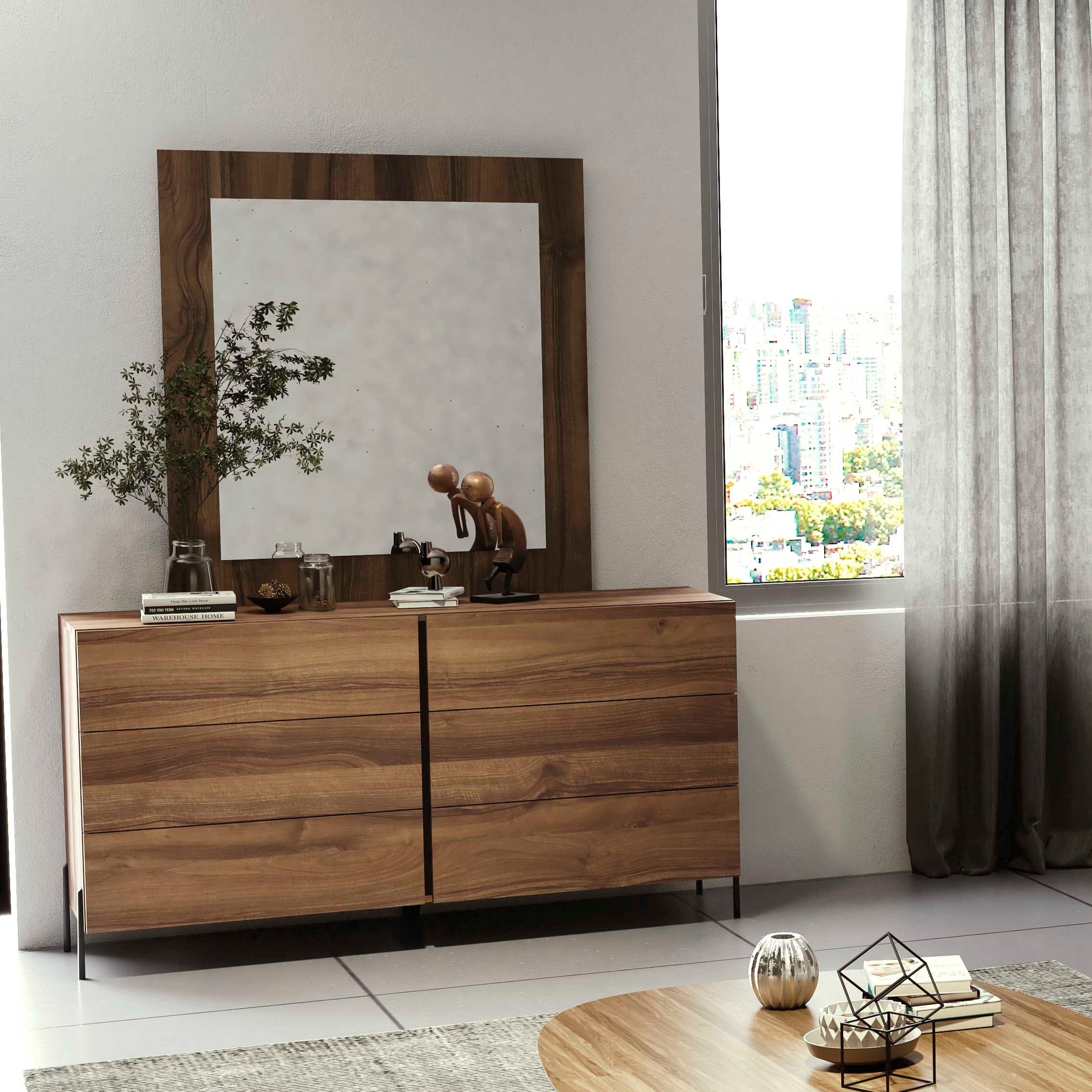 Newport Dresser + Mirror Valentina/GR