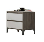 OLMO Nightstand WB White Tebas