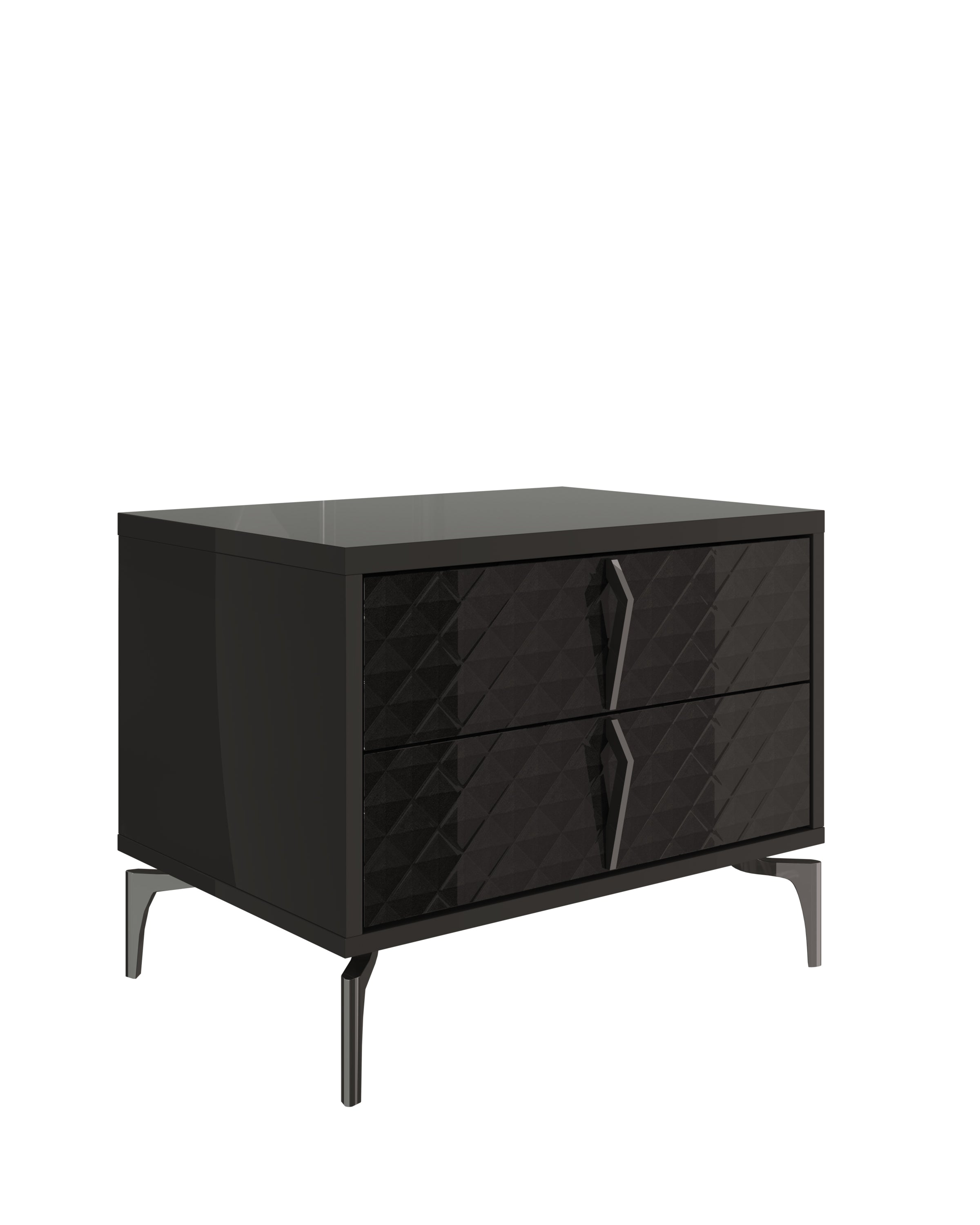 Osiris - Nightstand (Black Rhombus) - 47512