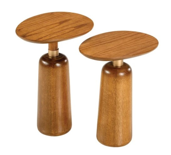 PLUMP Side Table (High) Imbuia