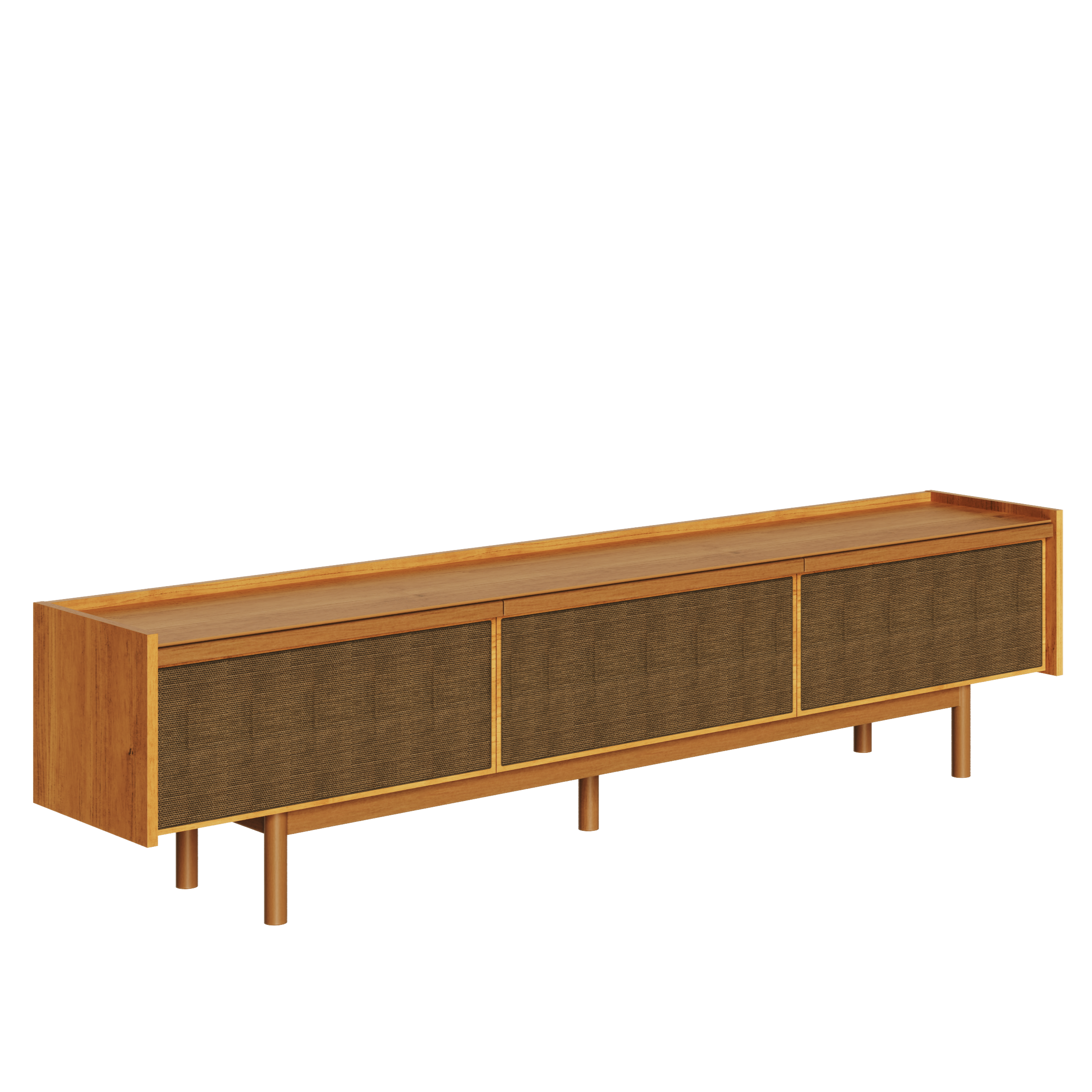 15186 DUNE TV Stand 72.4" x 21.7"x 15.5"Ht Nature