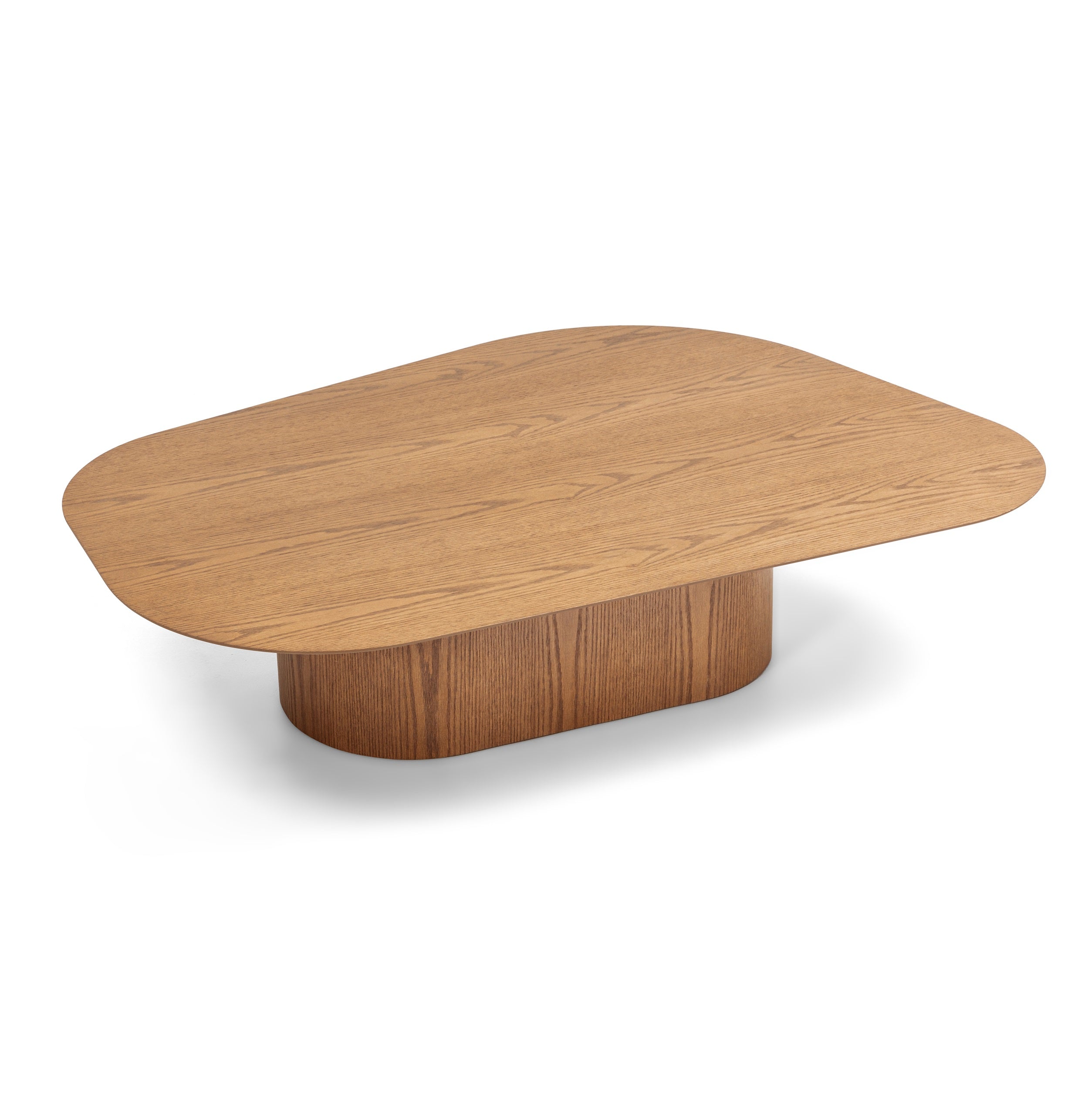 123966 River Low Coffee Table Almond Oak