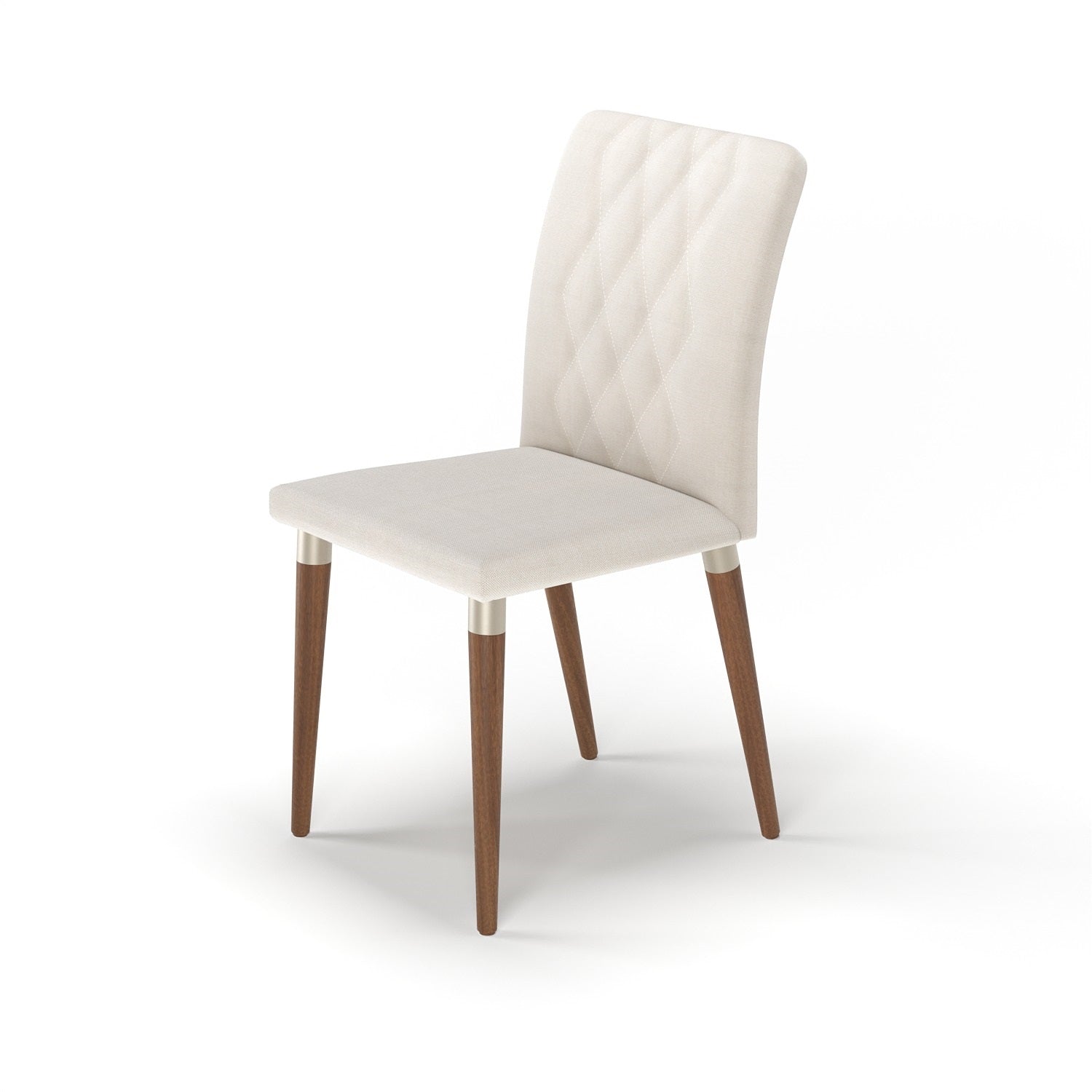 ABBEY - Dining Chair (Natural / Champagne) - 48736