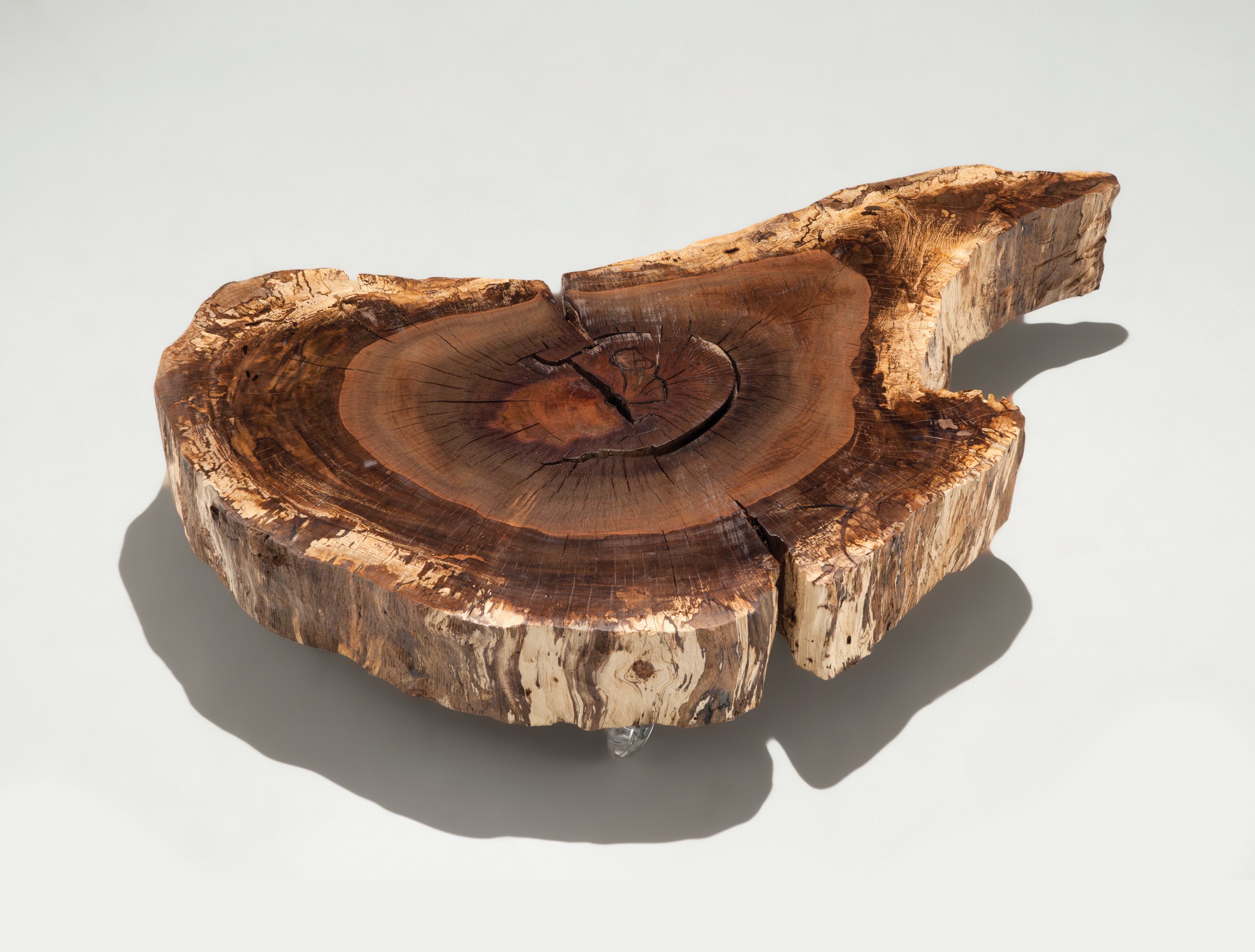 TORA - Coffee Table Dia. 25.6"~39" (Escura/Demolicao) - 43886