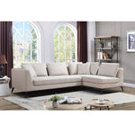 V-267L - 3-Seater+RightChaise (When Facing) (Belfast Fabric) - 47971