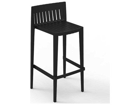 56019 SPRITZ BAR STOOL 19¾"X 17¾"X38¼" BLACK