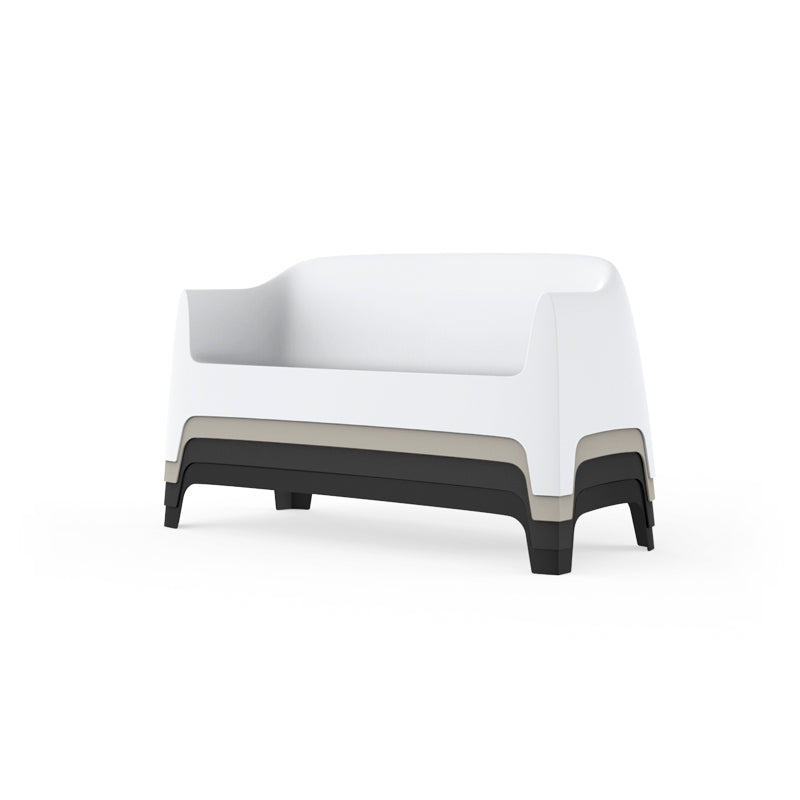 55022 SOLID SOFA 70¾"x31½"x31½" BLACK