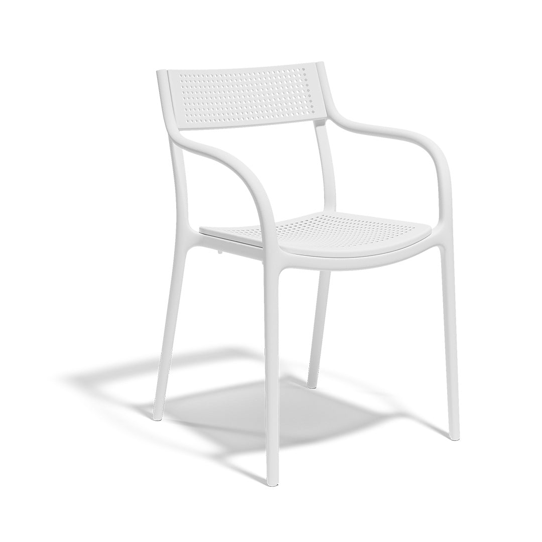 65062 MADISON DOTS CHAIR WHITE/WHITE