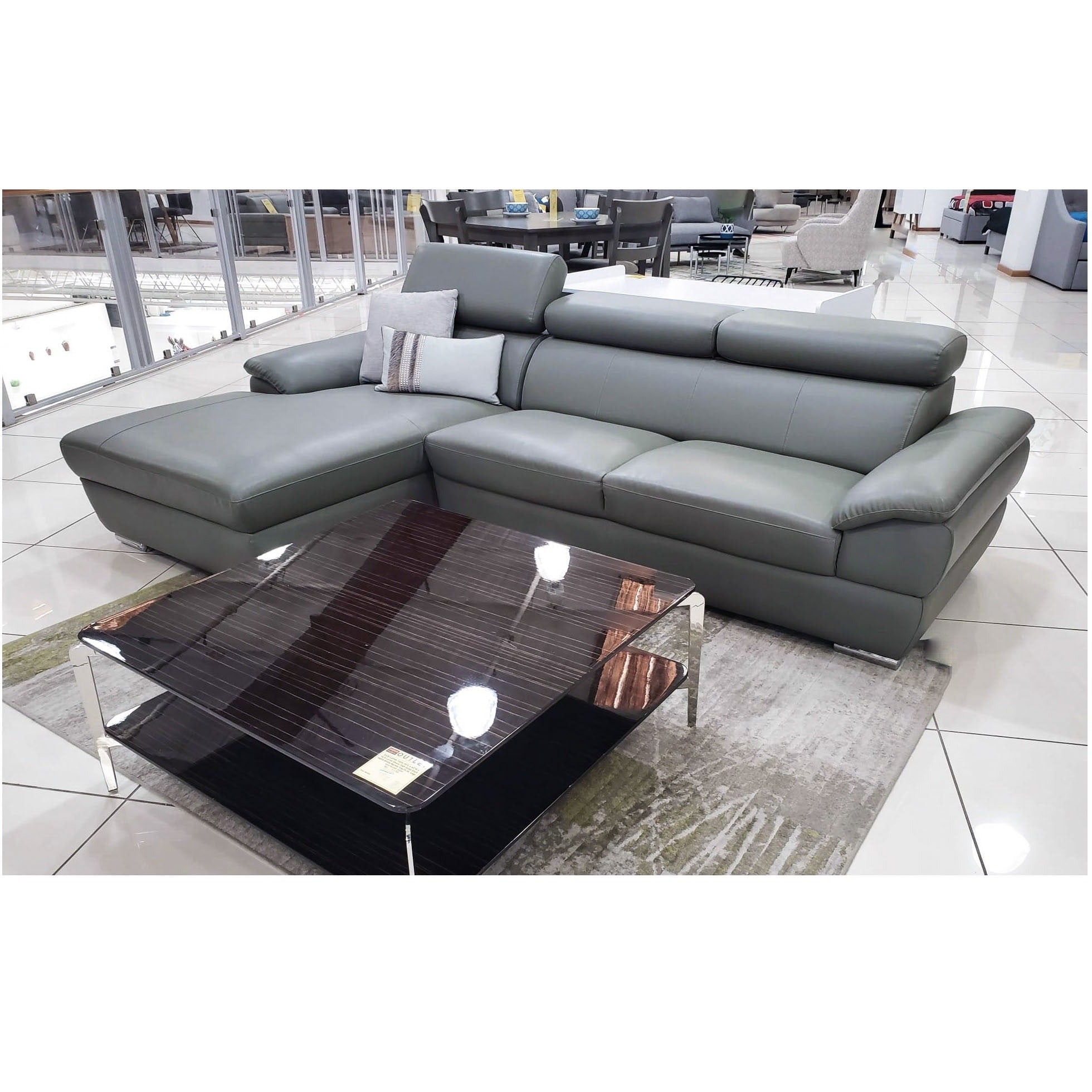 LD-4912 - 3-seater Sofa + Left Hand Chaise (When Facing) - 42943