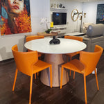 Maite Round Dining Table 47"" + Maite Base