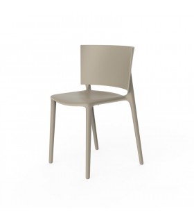 65036 AFRICA CHAIR 20½"X20"X31½" ECRU