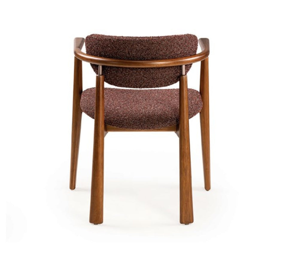 CALI Armchair Imbuia/A-13 Fabric