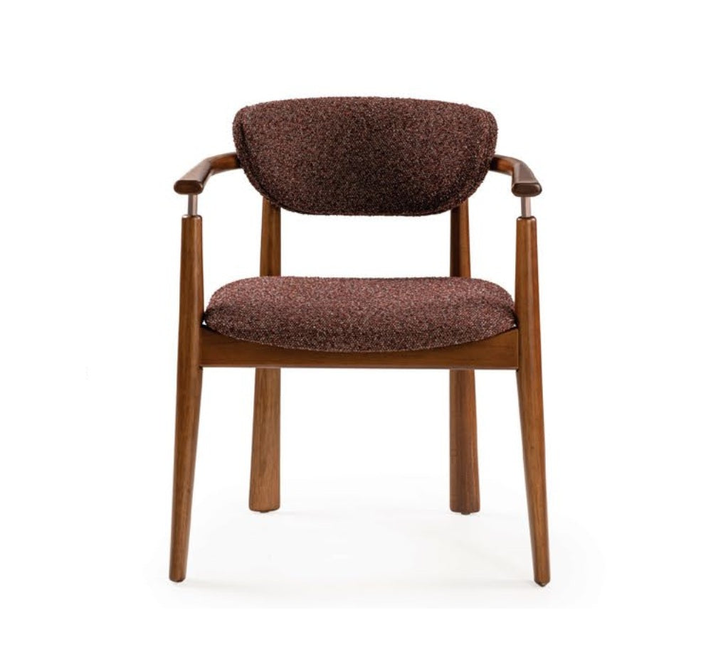 CALI Armchair Imbuia/A-13 Fabric