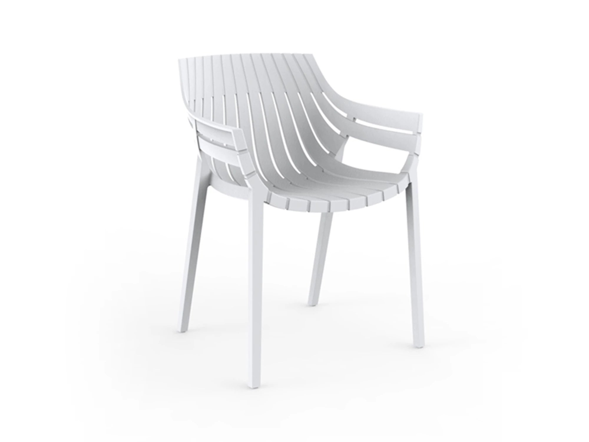 56017 SPRITZ ARMCHAIR 22¾"X21¼"X32" WHITE