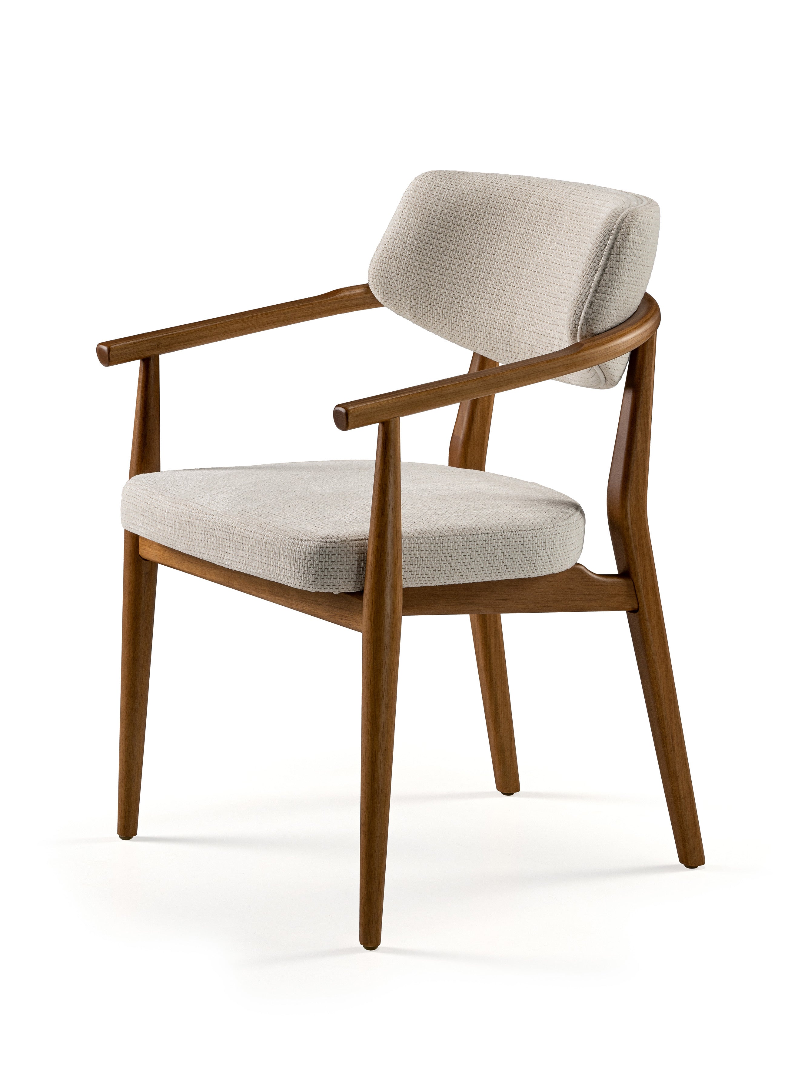 ISIS Dining Chair Imbuia/I-36 Fabric