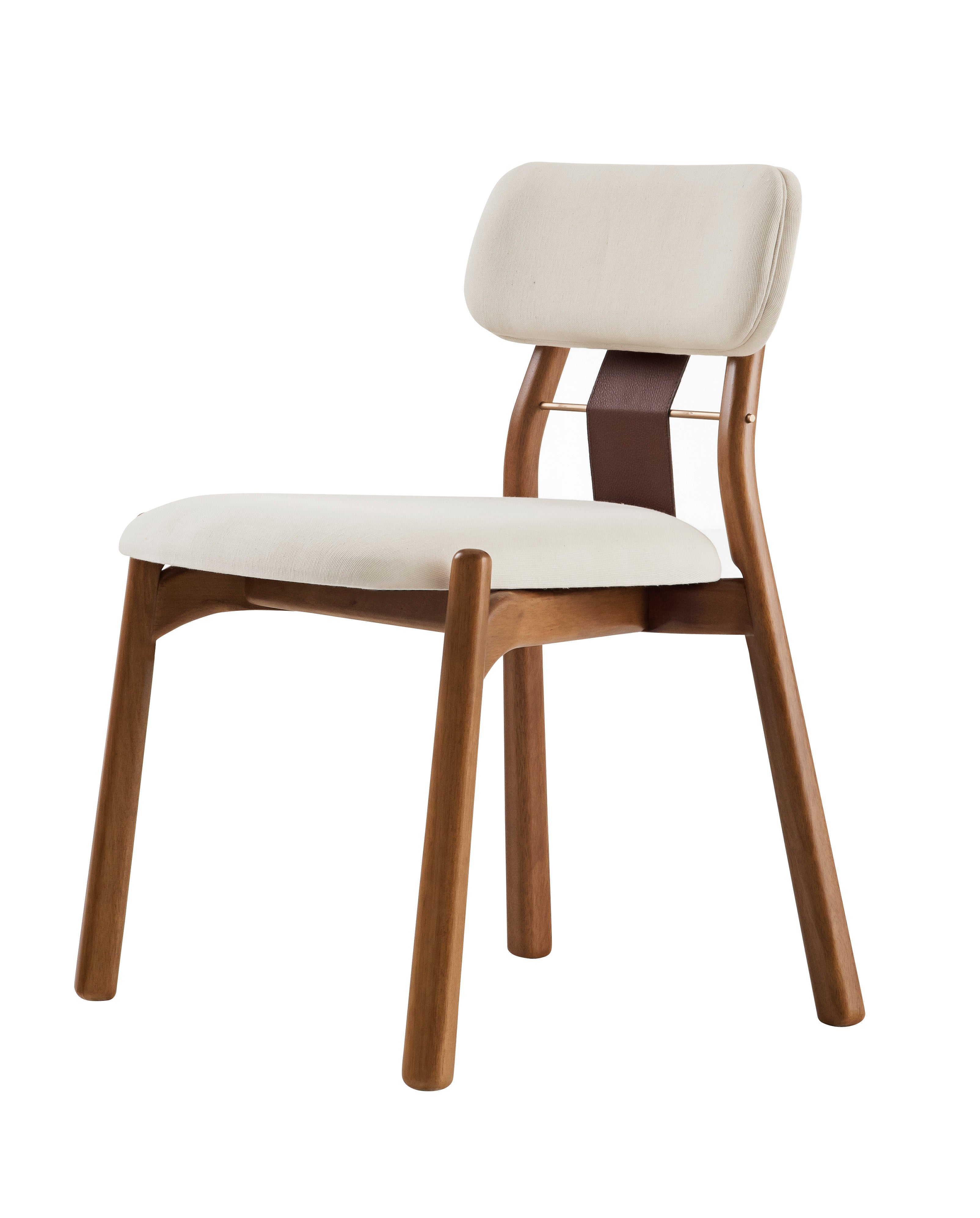 LINA Dining Chair Walnut (Noce)/K588