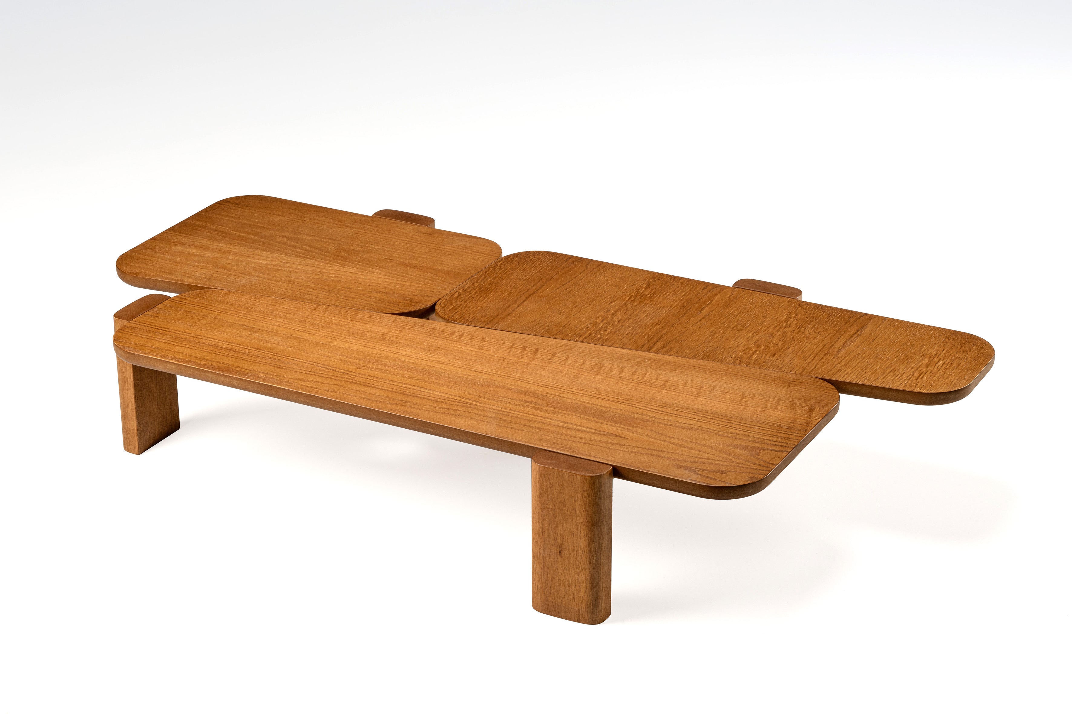 QUADRA Coffee Table Amendoa