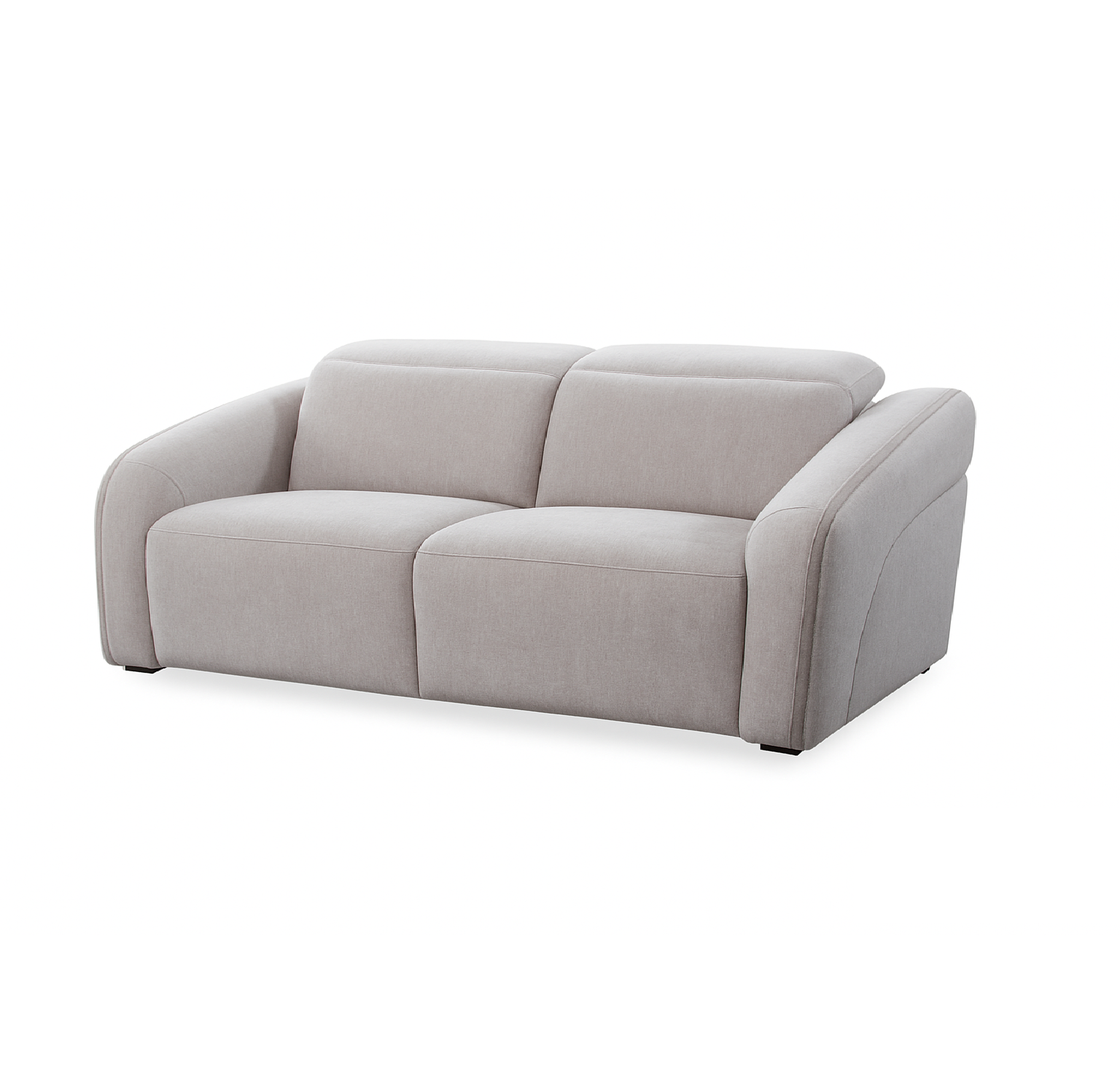 80613M 3-Seater Power Recliner w/Lumbar Beige Fabric