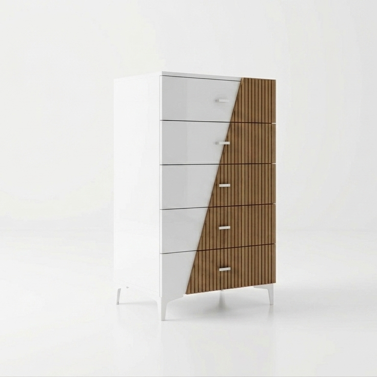 TRIANA Chest White-Natural