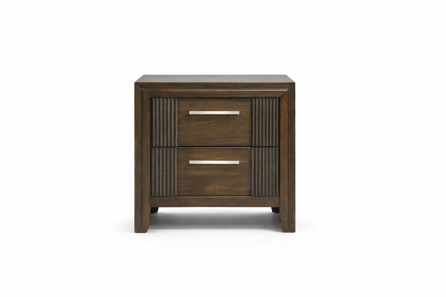 B310-N BRANX Nightstand 2-Drawers Brown