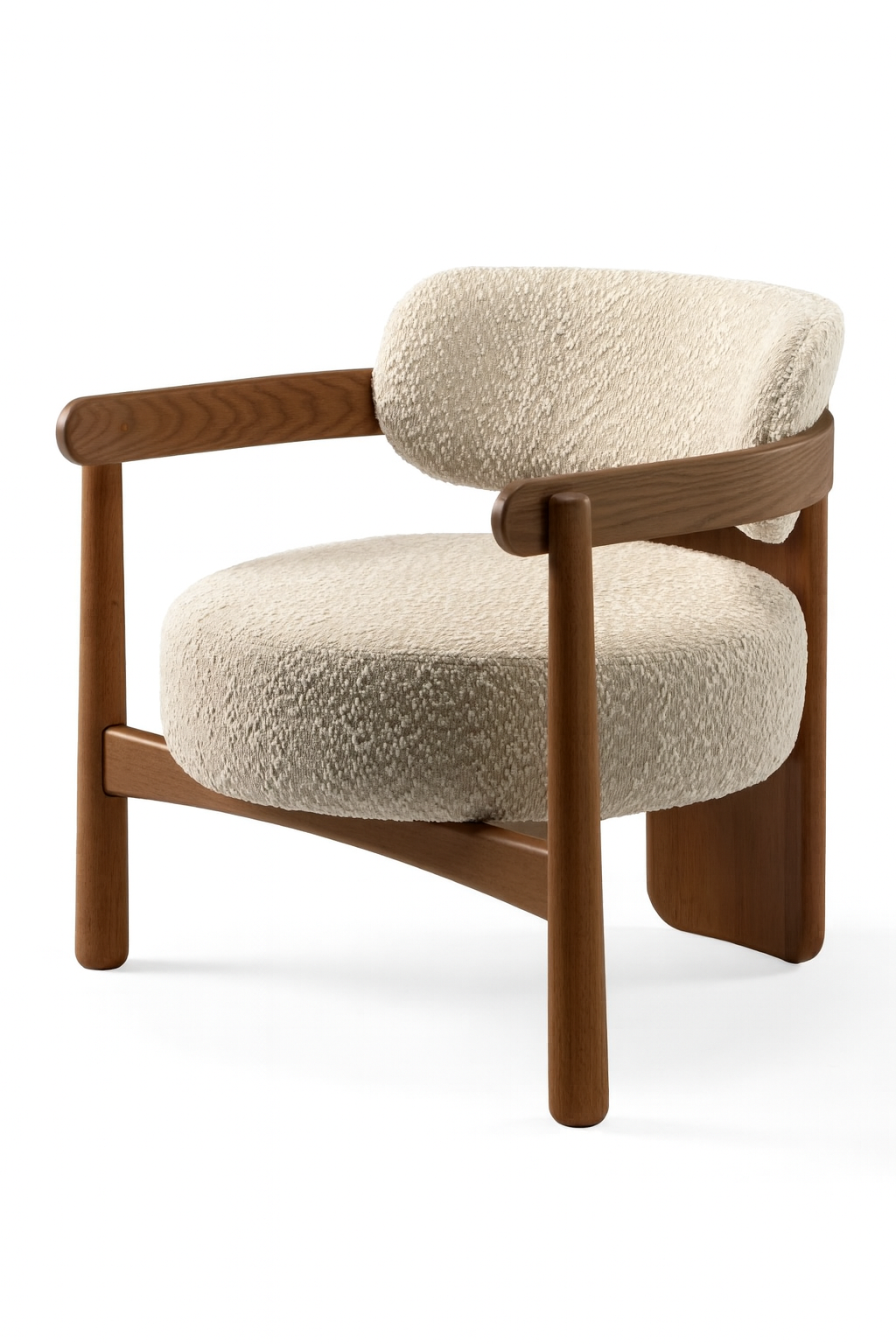 ALFRED Lounge Chair Amendoa/A-09