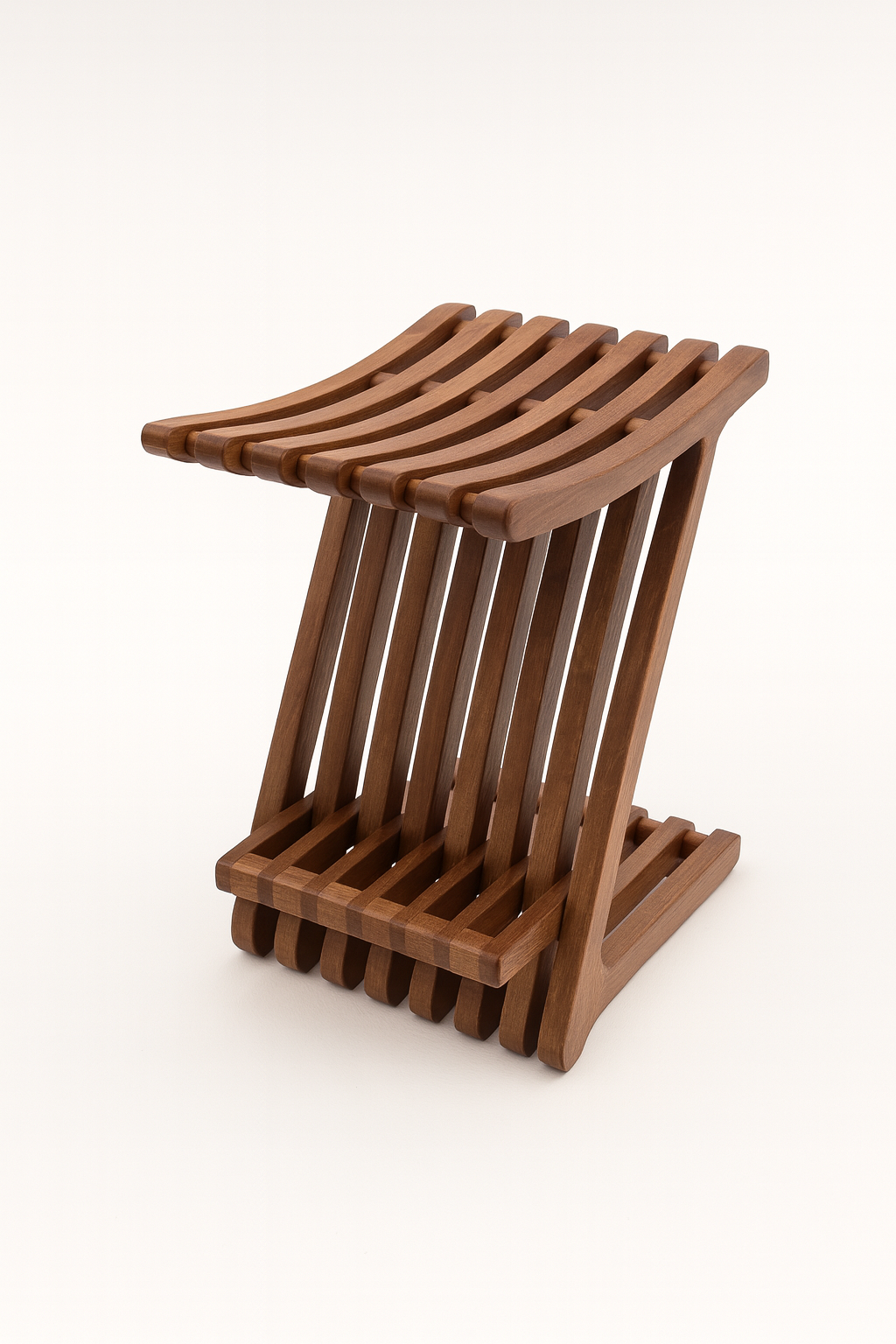 RIPA Stool (Counter Height 24") E16 Wood Finish