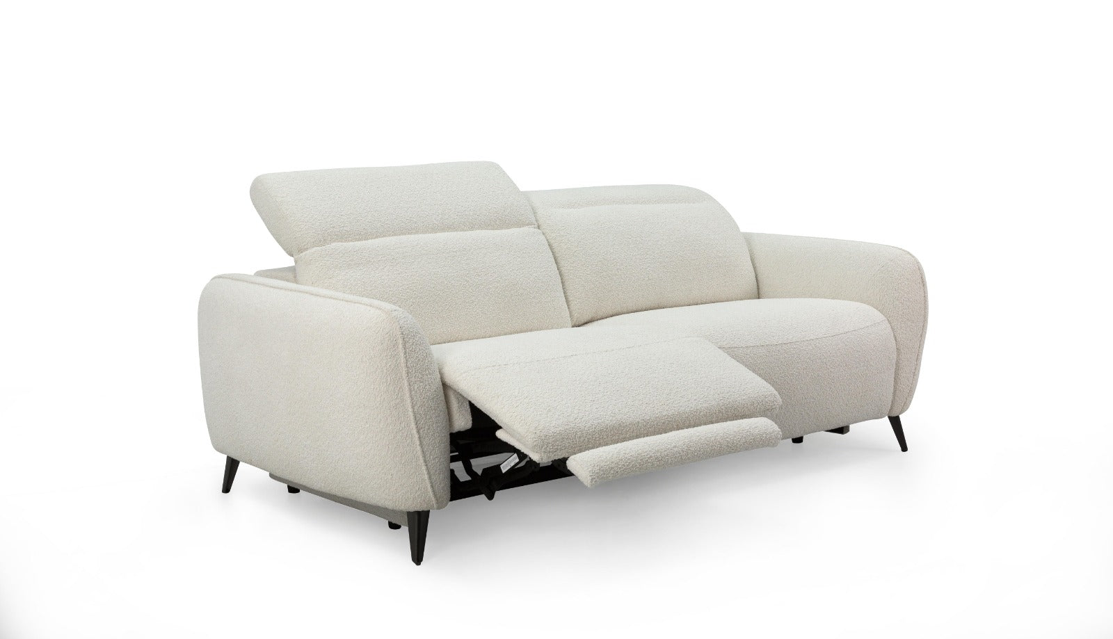 UG3168A Power Recliner 3-Seater Sofa w/Power Headrest Fermo Sand