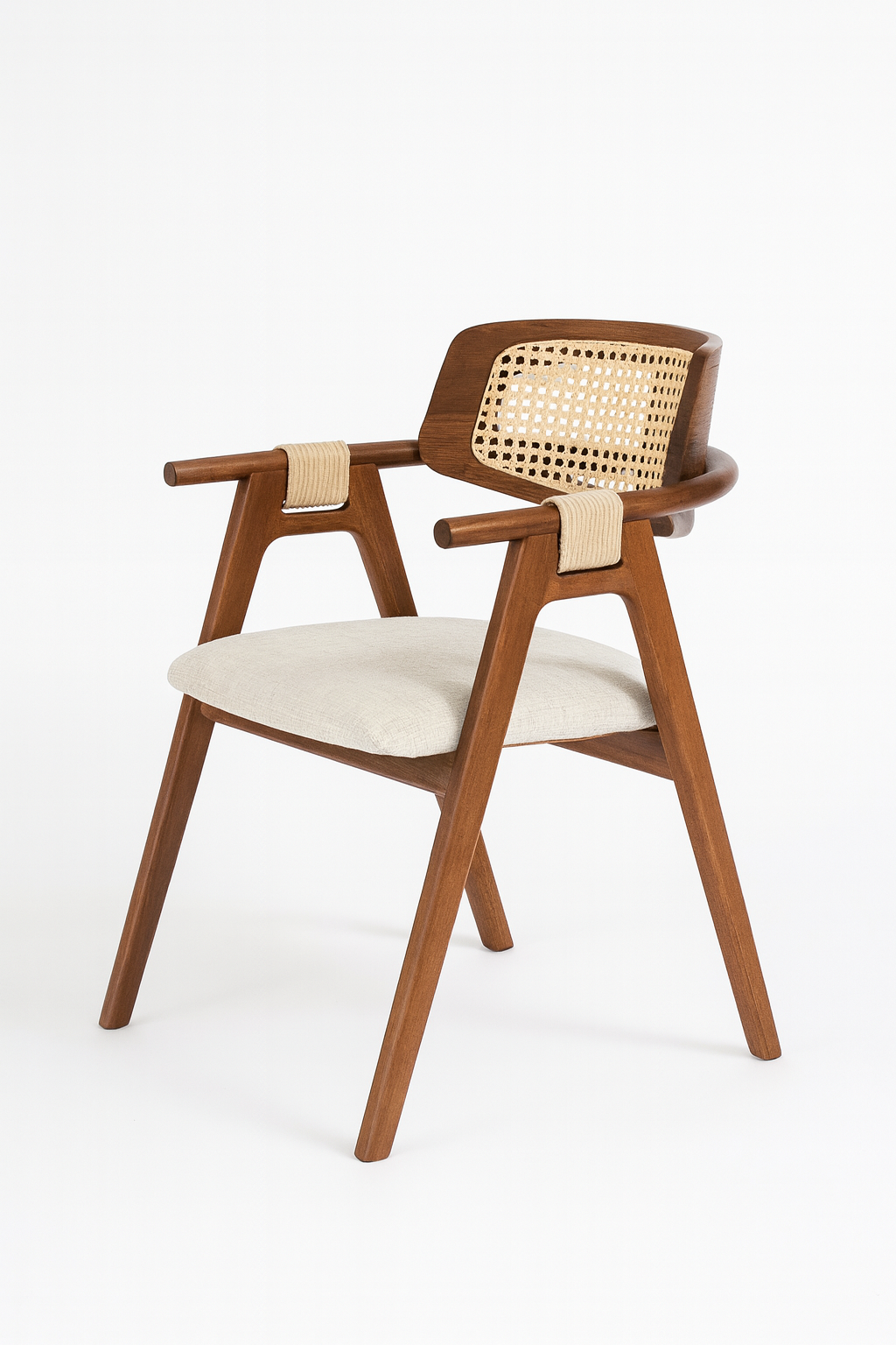AYLA Dining Chair Paja Cru/I-34 Fabric