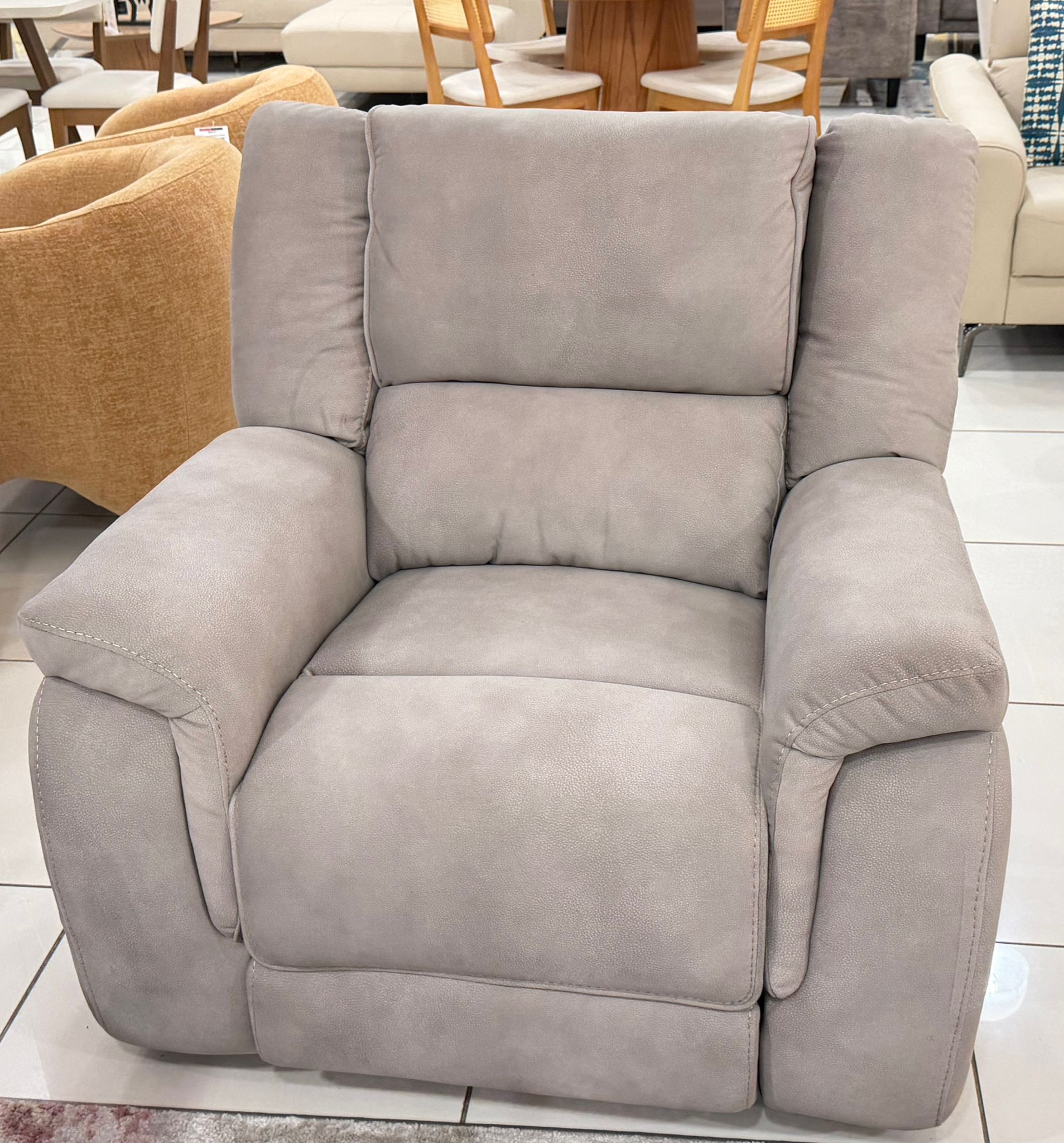 U701 Manual Recliner Lounge Chair 10M Beige