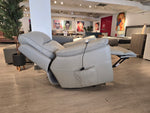 MB-R220 Recliner and Lift Chair Light Grey Leather
