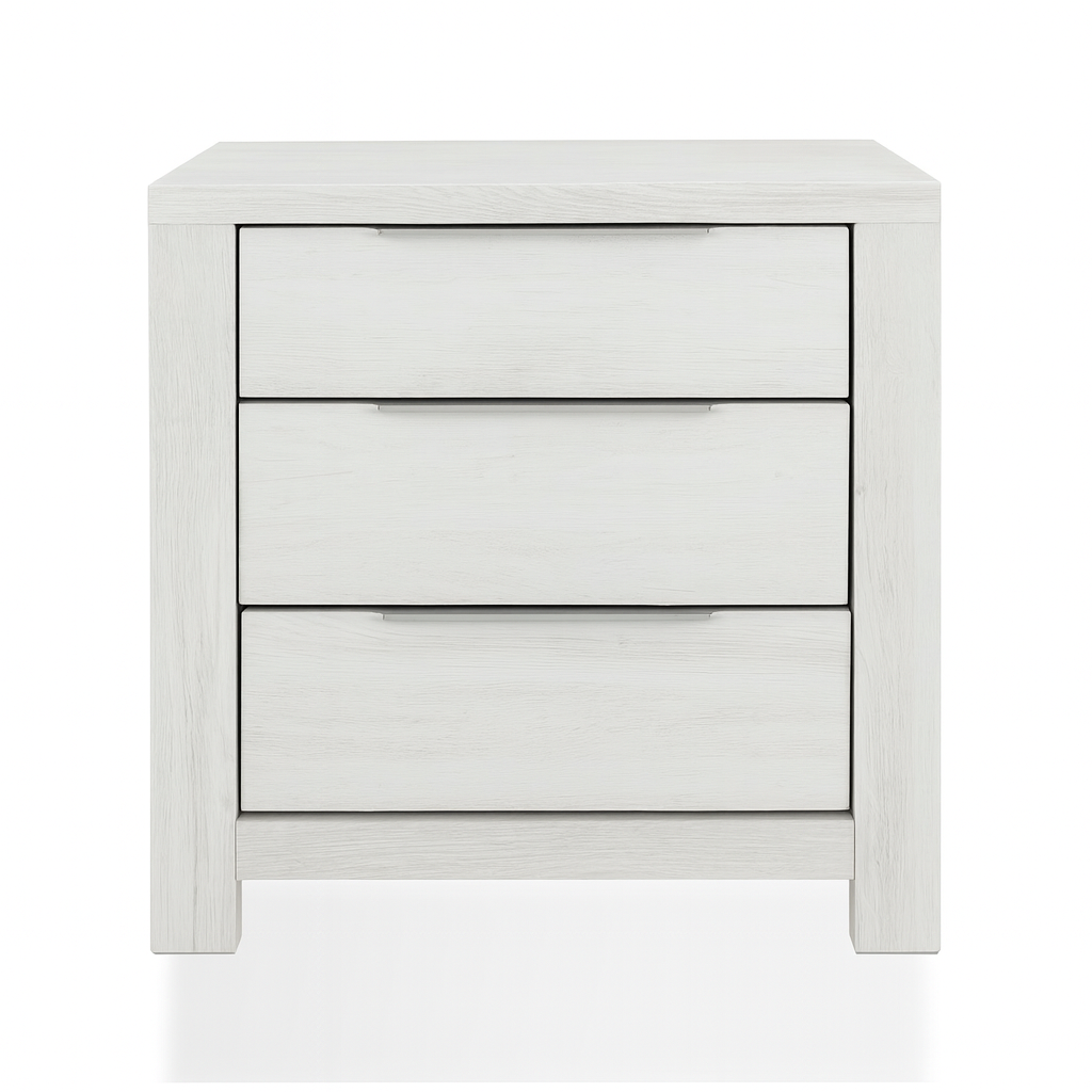 BD04353 Nightstand 30"L x 15"W x 27"H Beige Finish