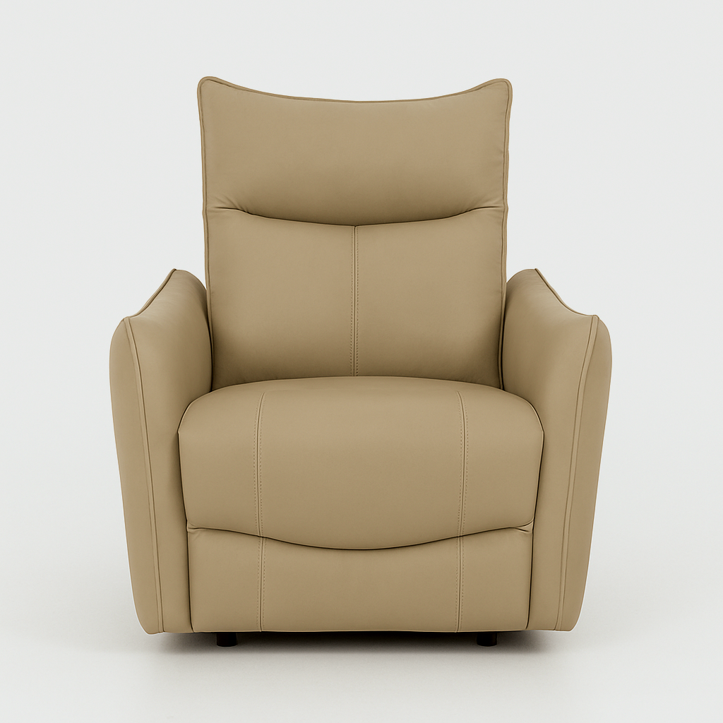 GRACE Chair Power Recliner w/ Adj Headrest/Lumbar Leather  800