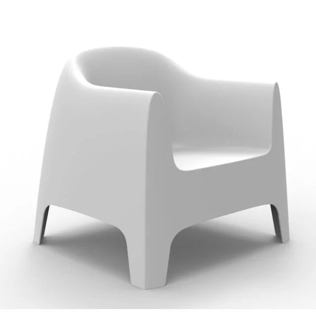 55023 SOLID LOUNGE CHAIR 33"x31½"x31½" WHITE