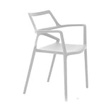 66026 DELTA CHAIR WITH ARMS 23 ¼"X19 ¾"X31 ½" ECRU