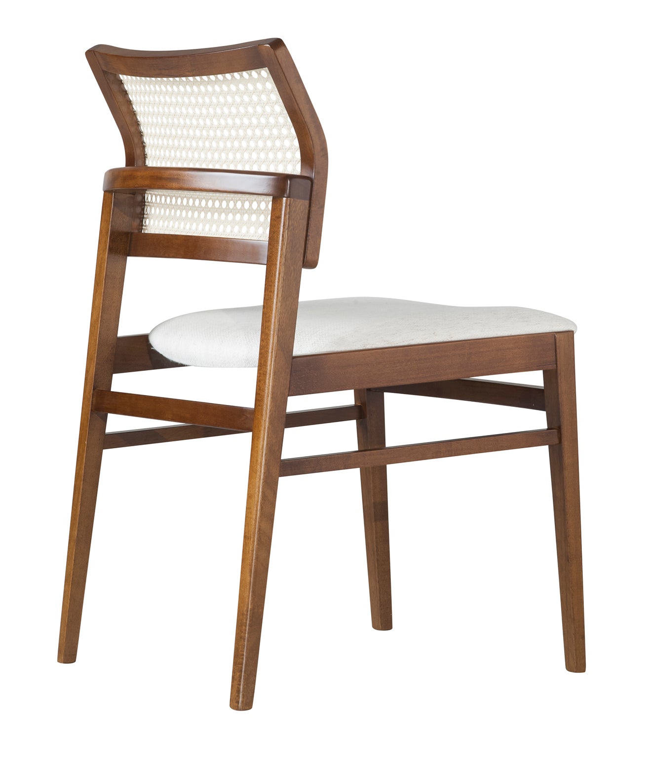 CAD357 ZARA Dining Chair Amendoa/H75 Fabric/Palha Natural
