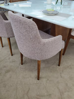 154012 - LUIZI Dining Chair (Castanho/Fabric) - 47194