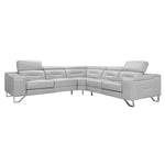 FD2723 -Leather Sectional w/ 2 Electric Recliners  - 44165