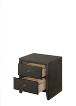 B4720 Evan Queen Bed Grey + Dresser + Mirror + Nighstand