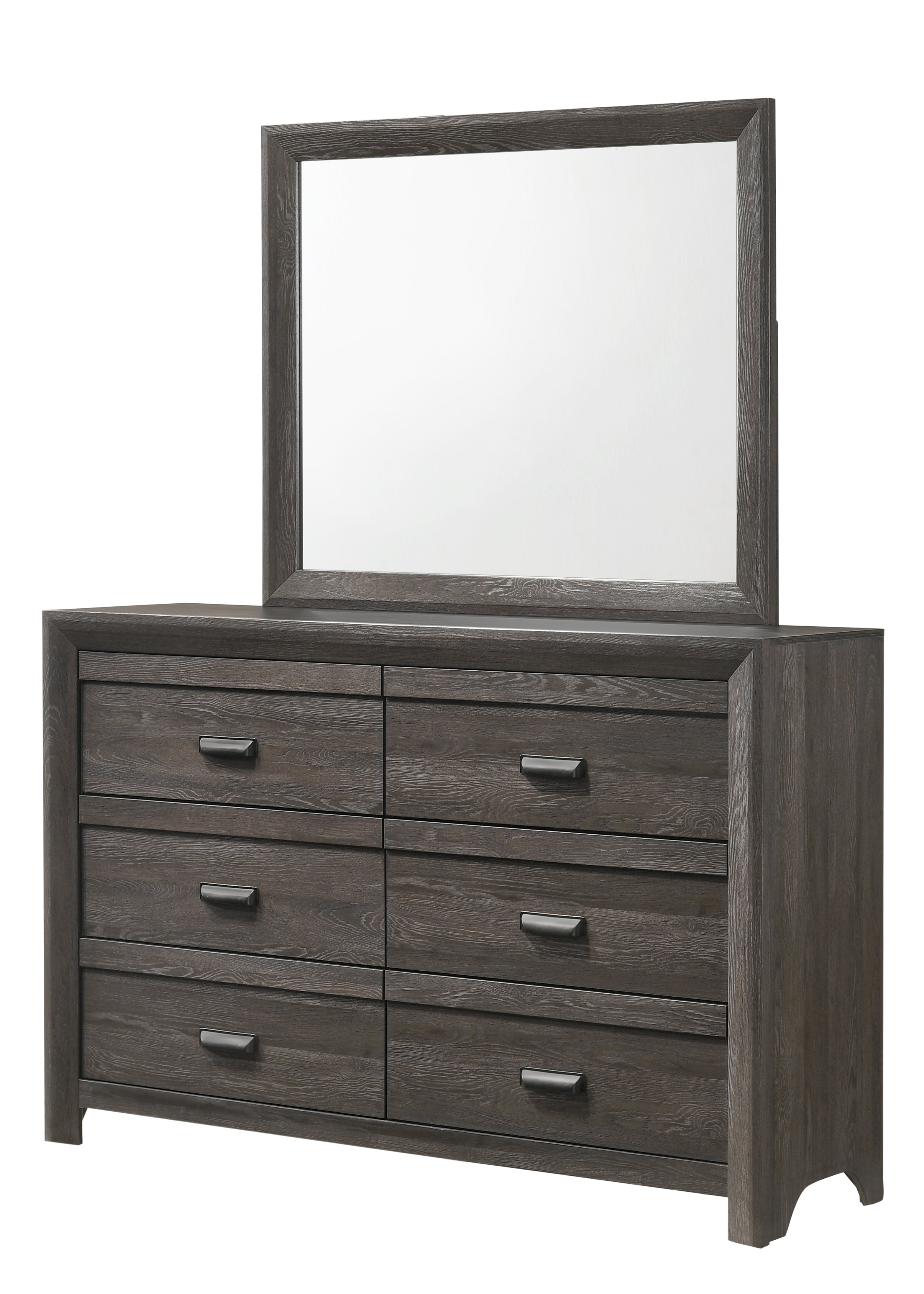 ADELAIDE - Queen Bed + Dresser + Mirror + Nightstand