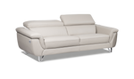 FD2814 - 3-seater Sofa (Taupe Leather Touch) - 46254