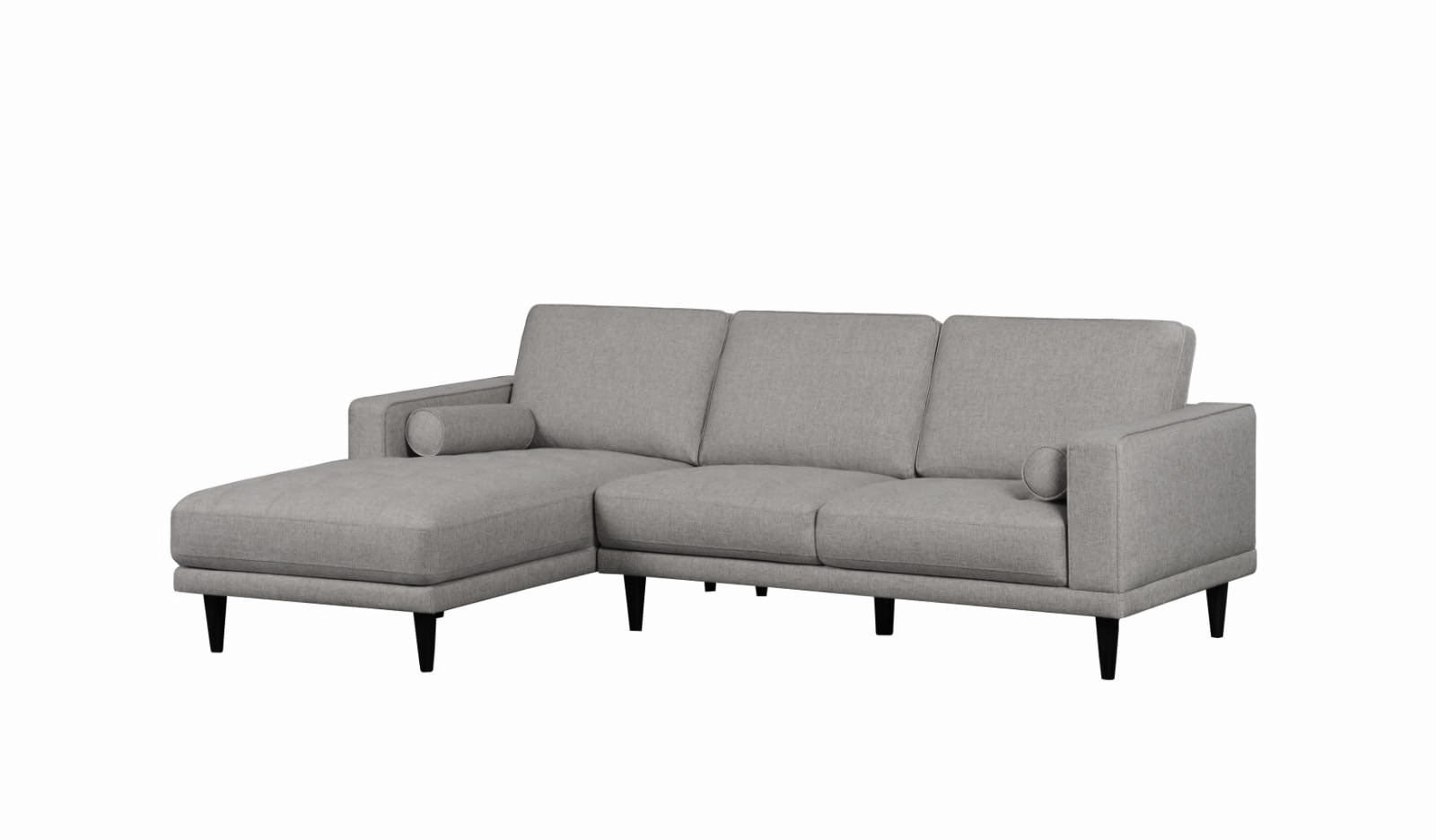 MB-2083 - 2-Seater Sofa+Left Chaise (When Facing) Grey - 47395