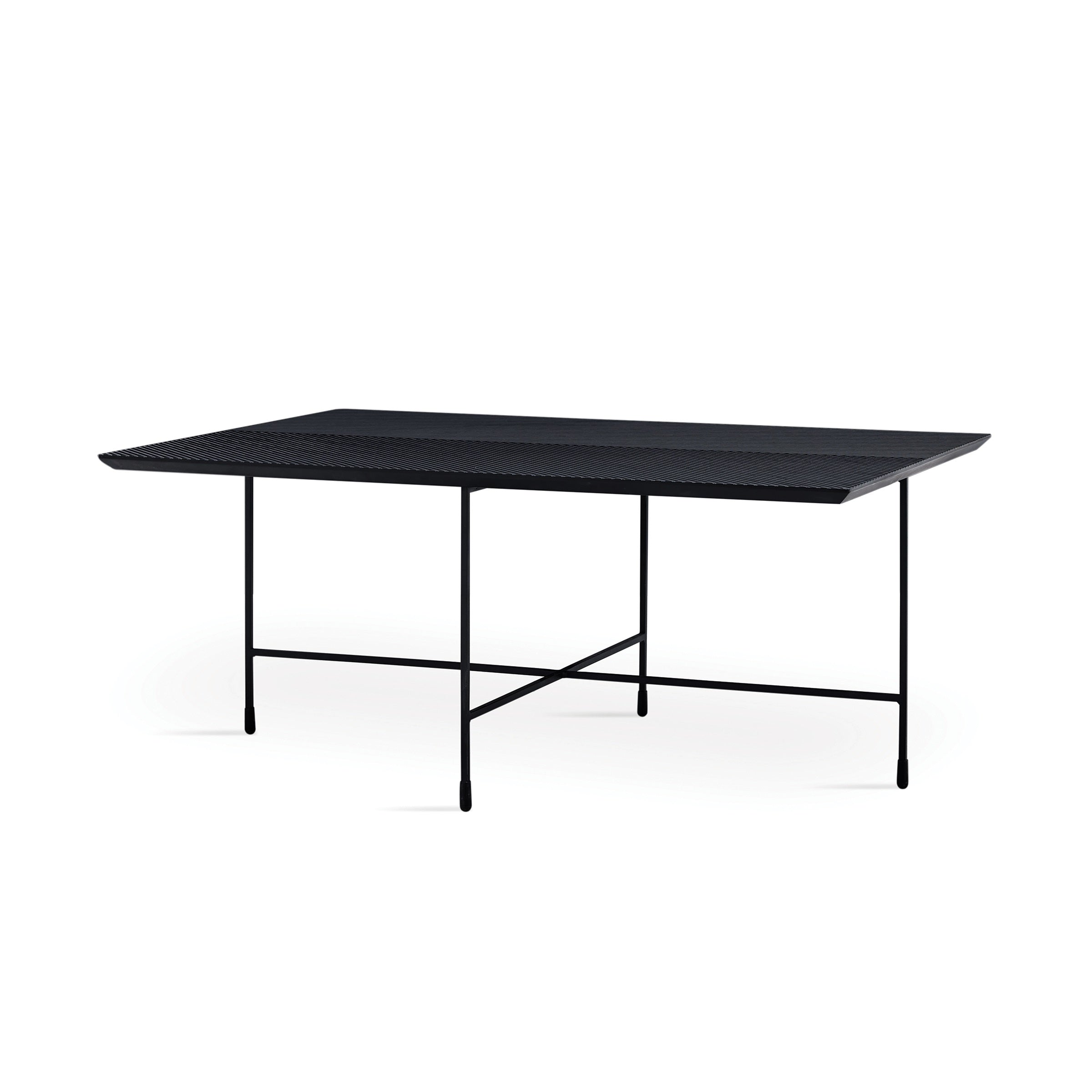 Solaro - Rectangular Coffee Table (Smoked Grey) - 47352