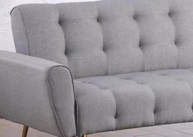 KIARA - Sofa Bed (Grey Linen) - 47513