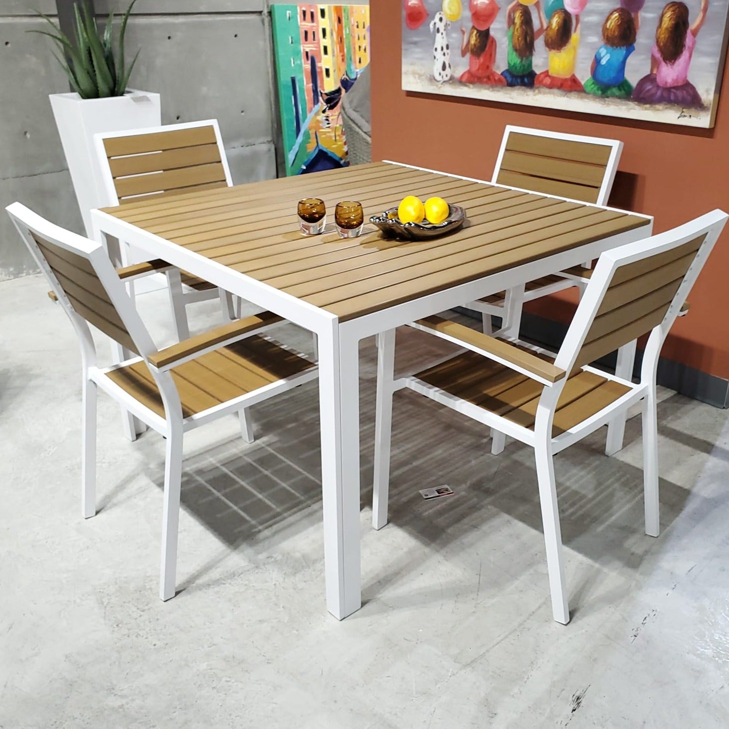 IV-1051 - 5pcs Polywood Dining Set - 44189