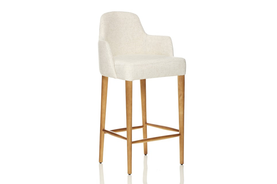 158960 - LUIZI Barstool (Castanho/Fabric) - 47199